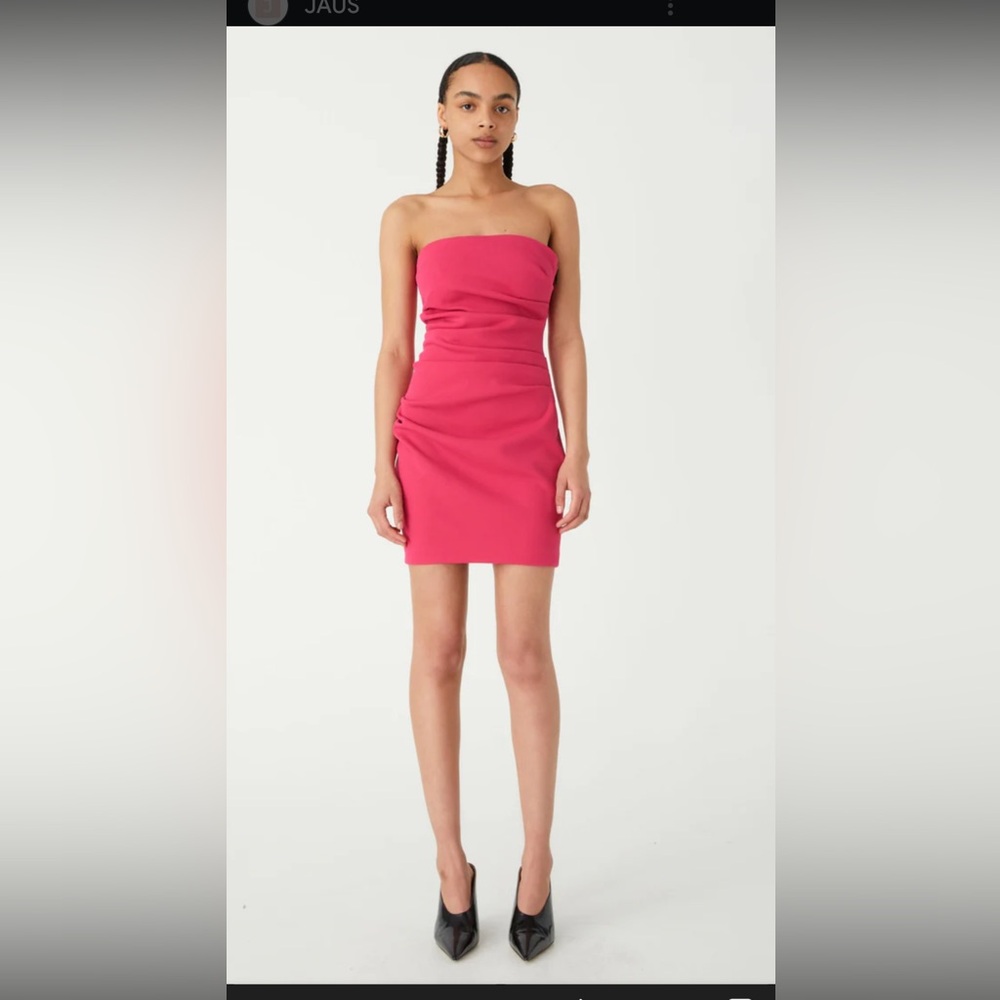 Misha Alston Crepe Mini Dress. Large. Like new!